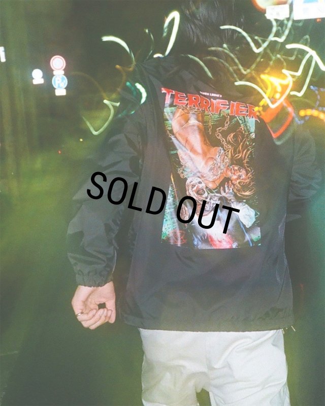 WACKO MARIA/TERRIFIER / COACH JACKET（BLACK）［コーチJKT-25秋冬