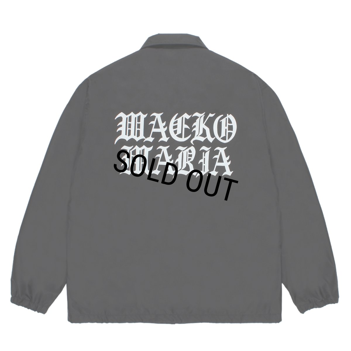 画像1: WACKO MARIA/COACH JACKET（BLACK）［コーチJKT-25秋冬］ (1)