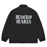 WACKO MARIA/COACH JACKET（BLACK）［コーチJKT-25秋冬］
