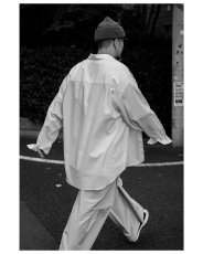 画像6: COOTIE PRODUCTIONS/EWP Oxford B.D. Shirts（×BARACUTA）（White）［オックスフォードB.D.シャツ-25秋冬］ (6)