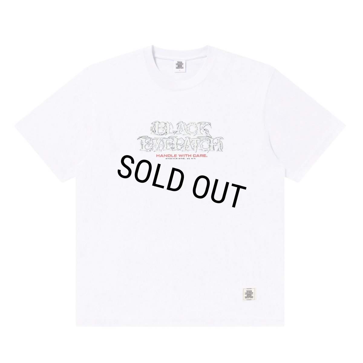 画像1: BlackEyePatch/TRIBAL BLADE LOGO TEE（WHITE） (1)