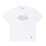 BlackEyePatch/TRIBAL BLADE LOGO TEE（WHITE）
