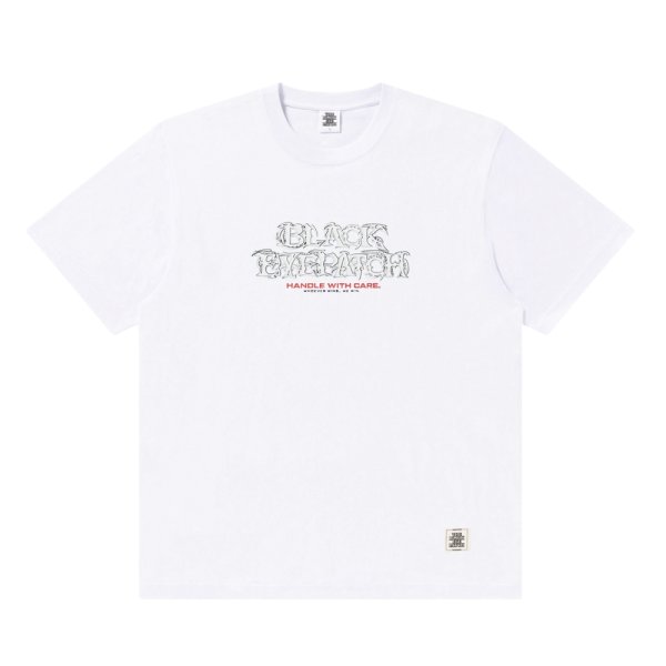 画像1: BlackEyePatch/TRIBAL BLADE LOGO TEE（WHITE）