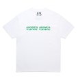 画像1: WACKO MARIA/MIGHTY CROWN / T-SHIRT（WHITE/GREEN）［プリント+刺繍T-25秋冬］ (1)