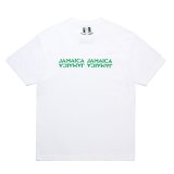 WACKO MARIA/MIGHTY CROWN / T-SHIRT（WHITE/GREEN）［プリント+刺繍T-25秋冬］