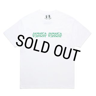 WACKO MARIA/MIGHTY CROWN / T-SHIRT（WHITE/GREEN）［プリント+