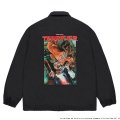 WACKO MARIA/TERRIFIER / COACH JACKET（BLACK）［コーチJKT-25秋冬］