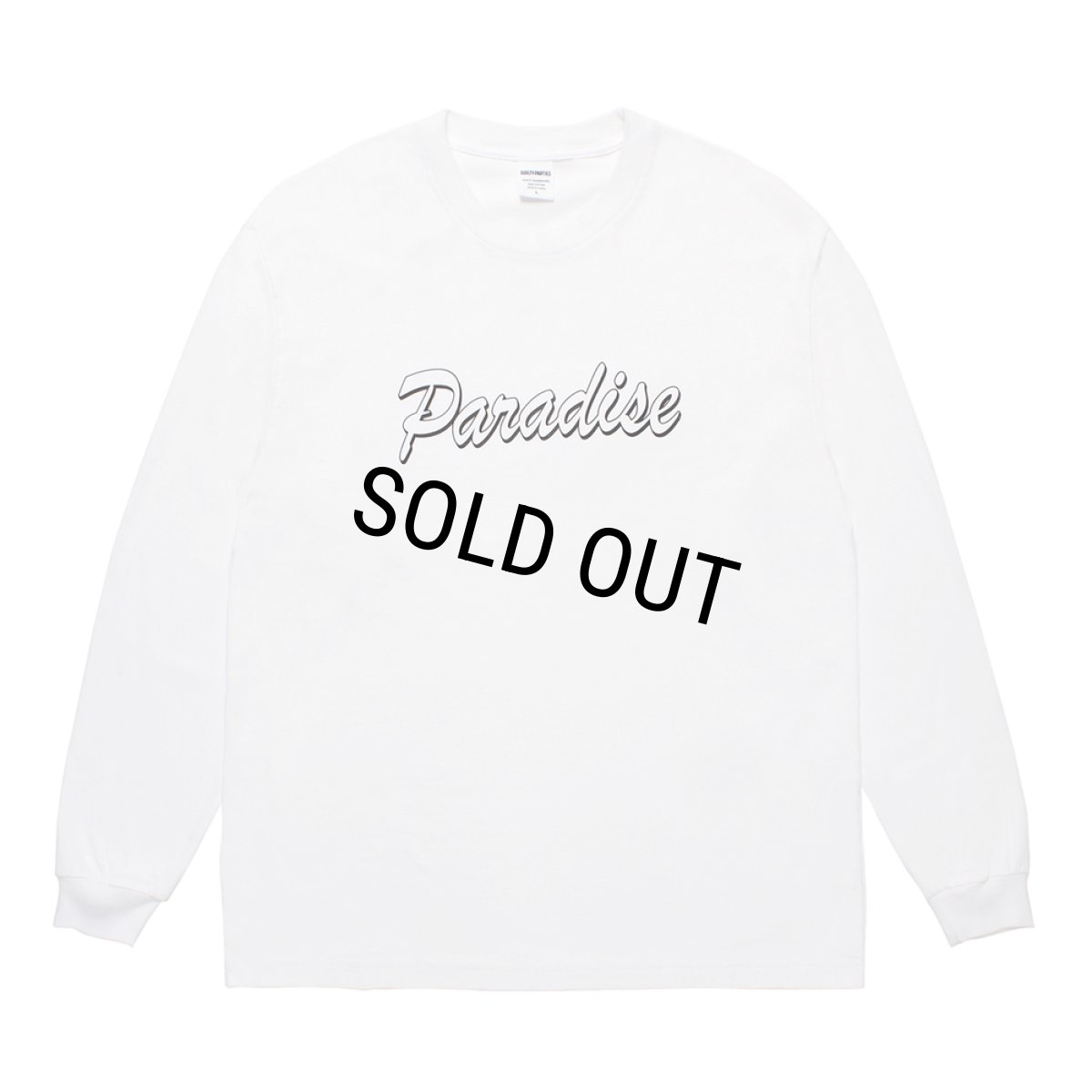 画像1: WACKO MARIA/WASHED HEAVY WEIGHT LONG SLEEVE T-SHIRT（WHITE）［プリント+刺繍長袖T-25秋冬］ (1)