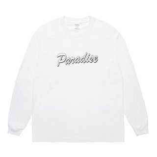 WACKO MARIA/WASHED HEAVY WEIGHT LONG SLEEVE T-SHIRT（WHITE