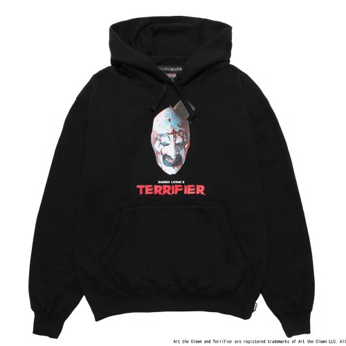 他の写真1: WACKO MARIA/TERRIFIER / HEAVY WEIGHT HOODED SWEAT SHIRT（BLACK）［プルオーバーパーカー-25秋冬］