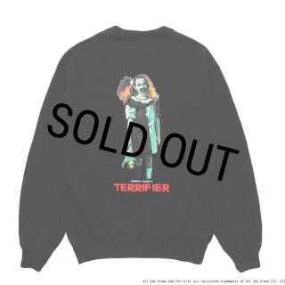 WACKO MARIA/TERRIFIER / HEAVY WEIGHT SWEAT SHIRT（BLACK）［クルー