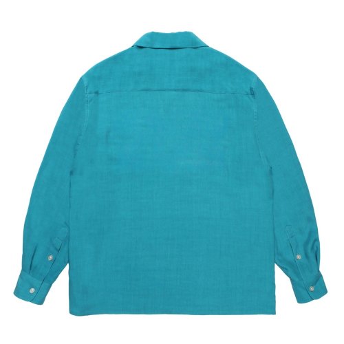 他の写真2: WACKO MARIA/50'S OPEN COLLAR SHIRT（BLUE）［50'Sオープンカラーシャツ-25秋冬］