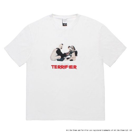 他の写真1: WACKO MARIA/TERRIFIER / WASHED HEAVY WEIGHT T-SHIRT（WHITE）［プリント+刺繍T-25秋冬］