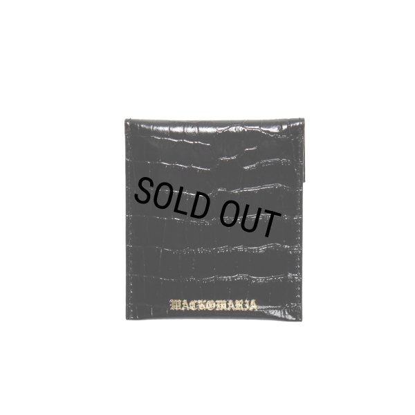 画像2: WACKO MARIA/EMBOSSED LETAHER PORTABLE ASHTRAY（BLACK）［レザーポータブルアシュトレイ-25秋冬］