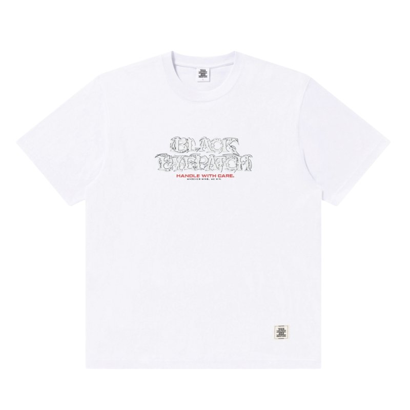 画像1: BlackEyePatch/TRIBAL BLADE LOGO TEE(WHITE)
