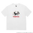 画像1: WACKO MARIA/TERRIFIER / WASHED HEAVY WEIGHT T-SHIRT（WHITE）［プリント+刺繍T-25秋冬］ (1)