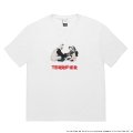 WACKO MARIA/TERRIFIER / WASHED HEAVY WEIGHT T-SHIRT（WHITE）［プリント+刺繍T-25秋冬］