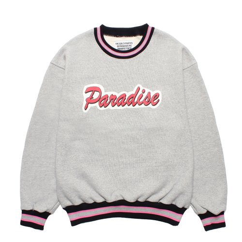他の写真1: WACKO MARIA/MIDDLE WEIGHT SWEAT SHIRT（GRAY）［クルーネックスウェット-25秋冬］