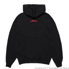 画像2: WACKO MARIA/TERRIFIER / HEAVY WEIGHT HOODED SWEAT SHIRT（BLACK）［プルオーバーパーカー-25秋冬］ (2)