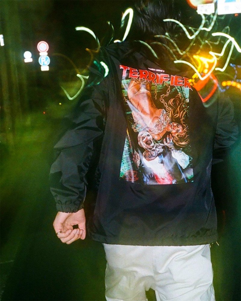 画像3: WACKO MARIA/TERRIFIER / COACH JACKET（BLACK）［コーチJKT-25秋冬］