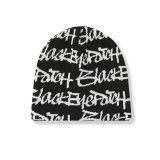 BlackEyePatch/FASTHAND SCRIPT BEANIE（BLACK）