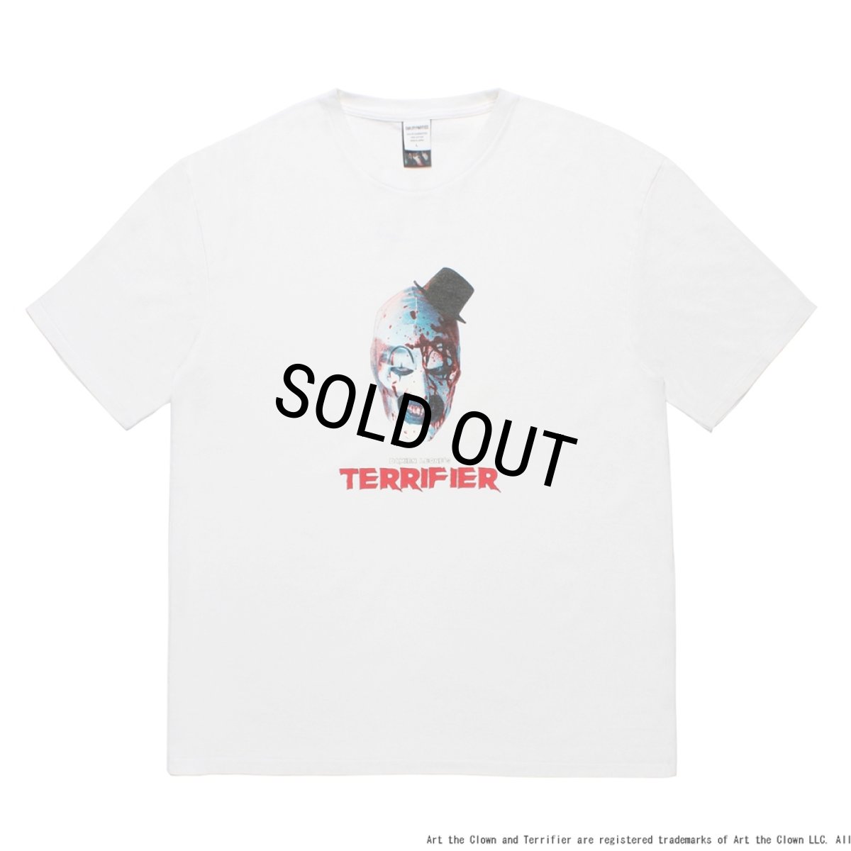 画像1: WACKO MARIA/TERRIFIER / WASHED HEAVY WEIGHT T-SHIRT（WHITE）［プリント+刺繍T-25秋冬］ (1)