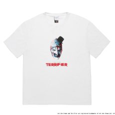 画像1: WACKO MARIA/TERRIFIER / WASHED HEAVY WEIGHT T-SHIRT（WHITE）［プリント+刺繍T-25秋冬］ (1)