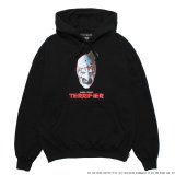 WACKO MARIA/TERRIFIER / HEAVY WEIGHT HOODED SWEAT SHIRT（BLACK）［プルオーバーパーカー-25秋冬］