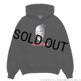 WACKO MARIA/TERRIFIER / HEAVY WEIGHT HOODED SWEAT SHIRT（BLACK）［プルオーバーパーカー-25秋冬］