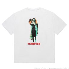 画像1: WACKO MARIA/TERRIFIER / WASHED HEAVY WEIGHT T-SHIRT（WHITE）［プリント+刺繍T-25秋冬］ (1)