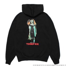 画像1: WACKO MARIA/TERRIFIER / HEAVY WEIGHT HOODED SWEAT SHIRT（BLACK）［プルオーバーパーカー-25秋冬］ (1)