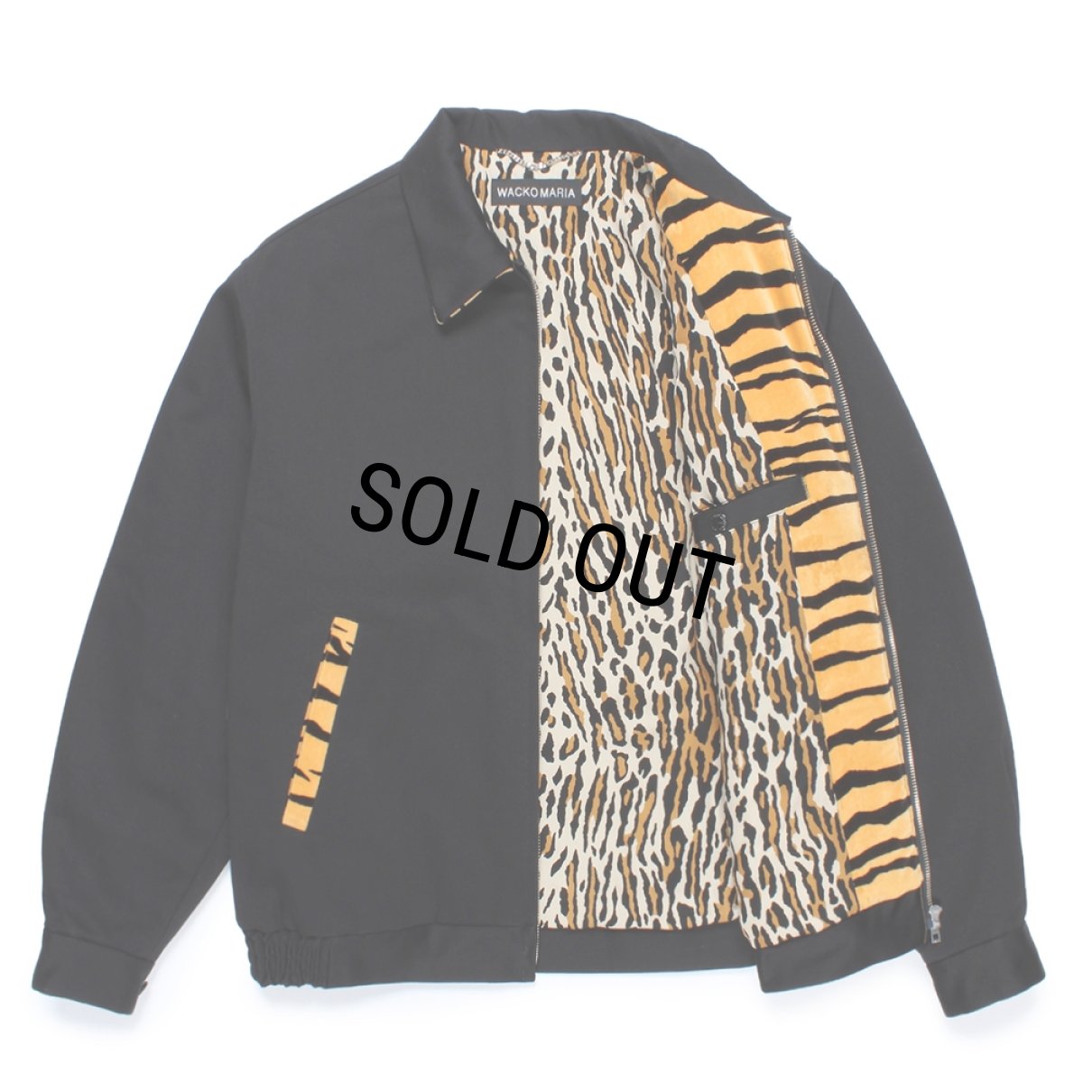 画像3: WACKO MARIA/50'S JACKET（BLACK）［50'Sジャケット-25秋冬］ (3)