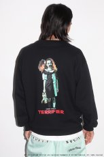 画像3: WACKO MARIA/TERRIFIER / HEAVY WEIGHT SWEAT SHIRT（BLACK）［クルーネックスウェット-25秋冬］ (3)