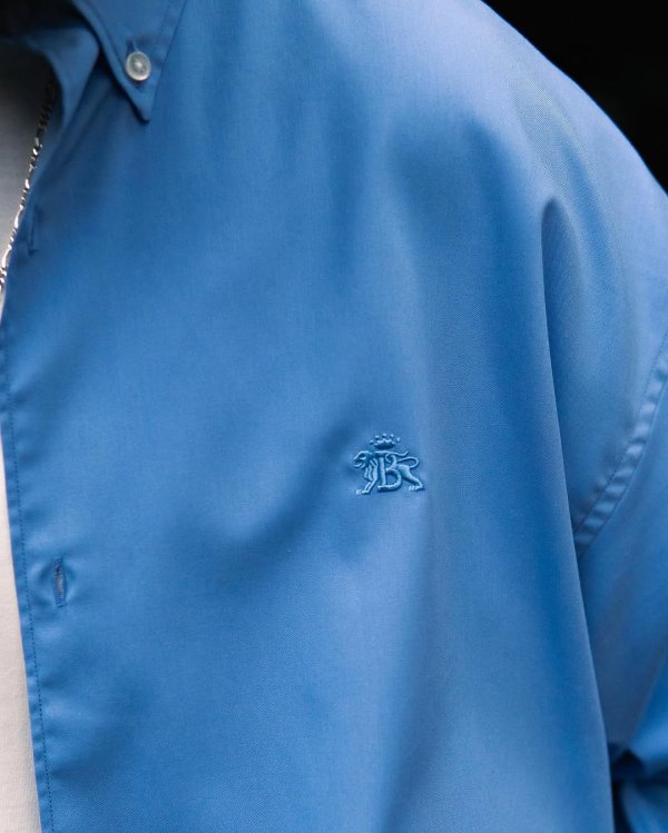 画像5: COOTIE PRODUCTIONS/EWP Oxford B.D. Shirts（×BARACUTA）（Blue）［オックスフォードB.D.シャツ-25秋冬］