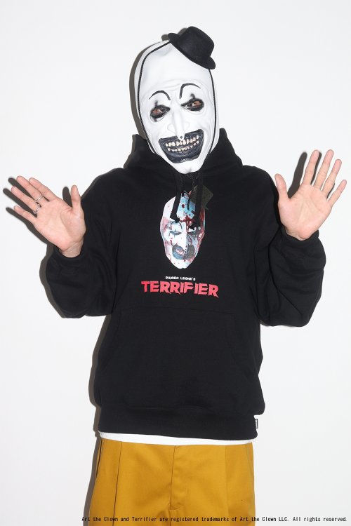 他の写真3: WACKO MARIA/TERRIFIER / HEAVY WEIGHT HOODED SWEAT SHIRT（BLACK）［プルオーバーパーカー-25秋冬］