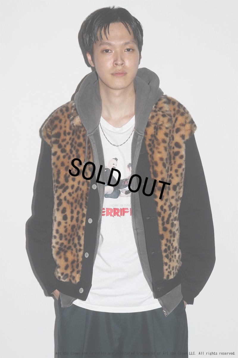 画像4: WACKO MARIA/TERRIFIER / WASHED HEAVY WEIGHT T-SHIRT（WHITE）［プリント+刺繍T-25秋冬］ (4)