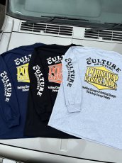 画像7: PORKCHOP/WAVE LOGO L/S TEE（GRAY）［ウェーブロゴ長袖T-25秋冬］ (7)