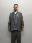 画像2: WACKO MARIA/LEOPARD OPEN COLLAR SHIRT（GRAY）［レオパードオープンカラーシャツ-25秋冬］ (2)