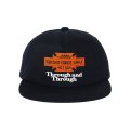 PORKCHOP/Through and Through CAP（BLACK）［スルーアンドスルーキャップ-25秋冬］