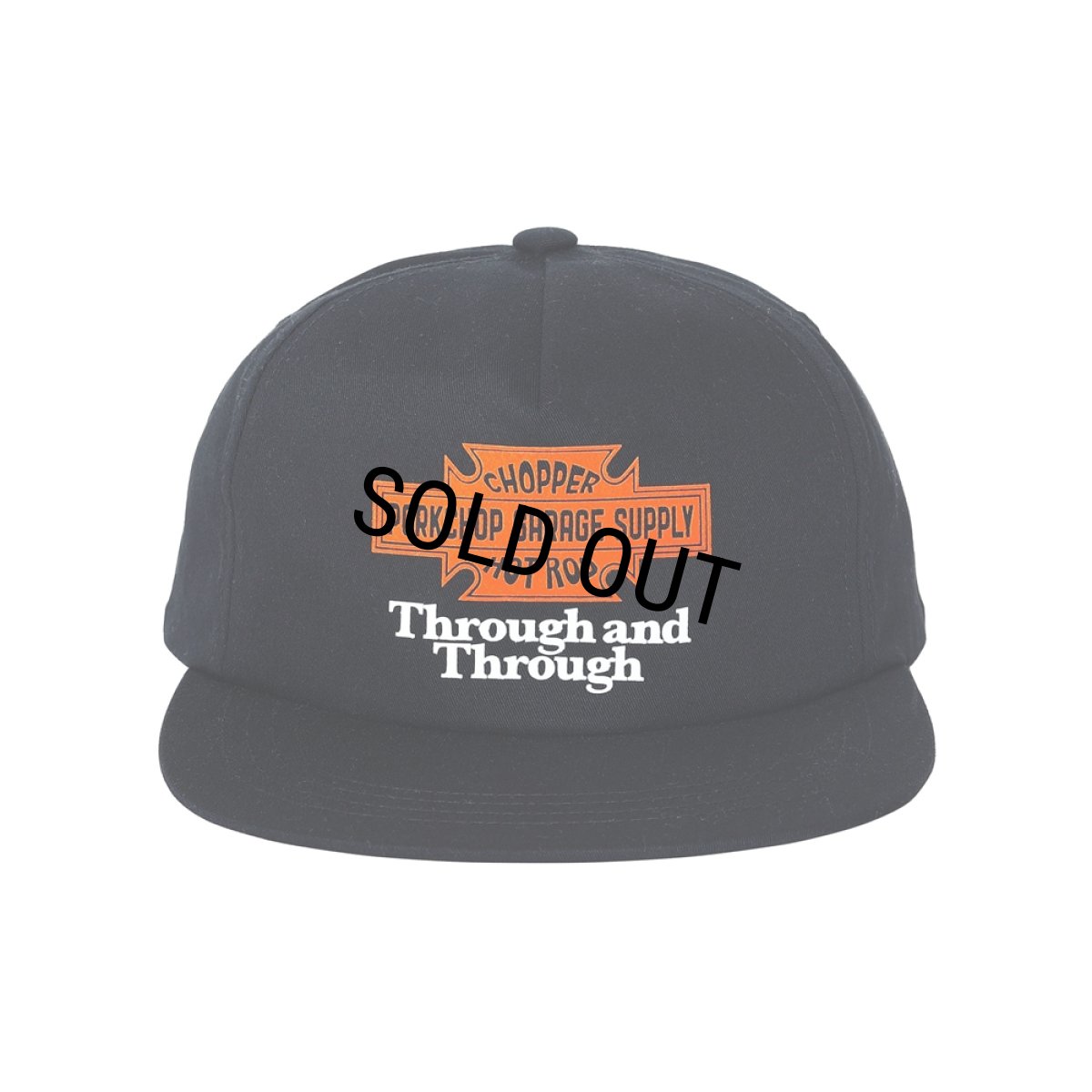 画像1: PORKCHOP/Through and Through CAP（BLACK）［スルーアンドスルーキャップ-25秋冬］ (1)