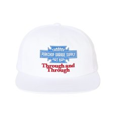 画像1: PORKCHOP/Through and Through CAP（WHITE）［スルーアンドスルーキャップ-25秋冬］ (1)