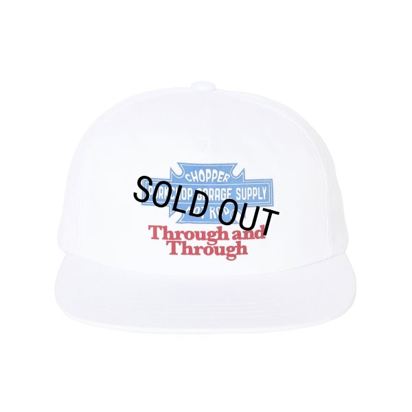 画像1: PORKCHOP/Through and Through CAP（WHITE）［スルーアンドスルーキャップ-25秋冬］