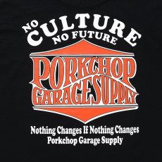 画像5: PORKCHOP/WAVE LOGO L/S TEE（BLACK）［ウェーブロゴ長袖T-25秋冬］ (5)