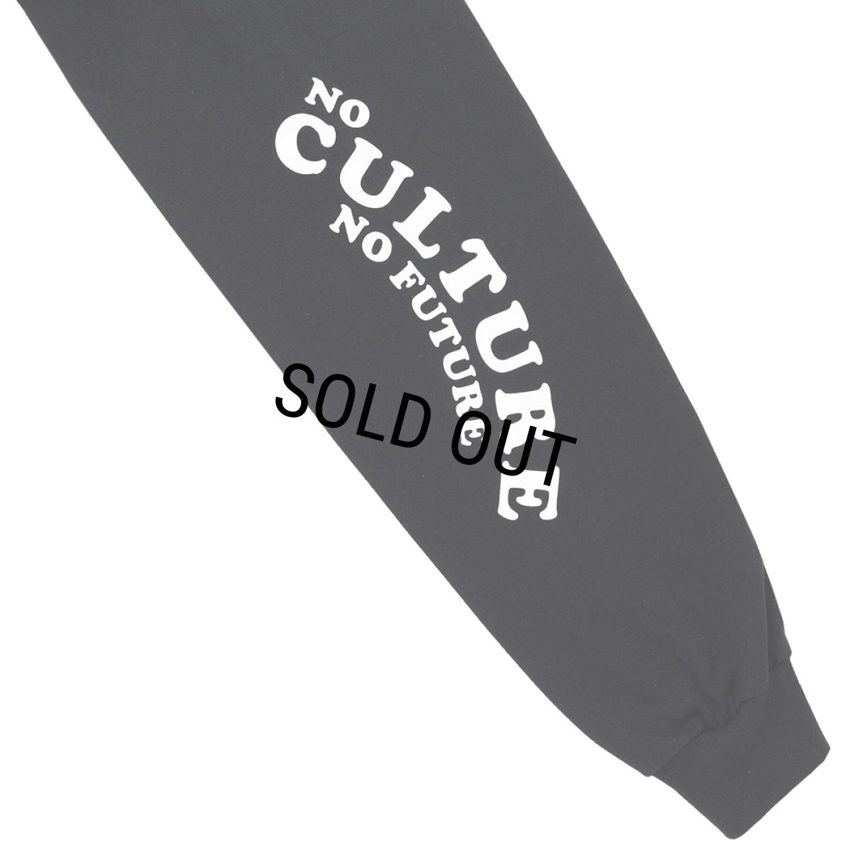 画像3: PORKCHOP/WAVE LOGO L/S TEE（BLACK）［ウェーブロゴ長袖T-25秋冬］ (3)