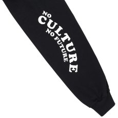 画像3: PORKCHOP/WAVE LOGO L/S TEE（BLACK）［ウェーブロゴ長袖T-25秋冬］ (3)