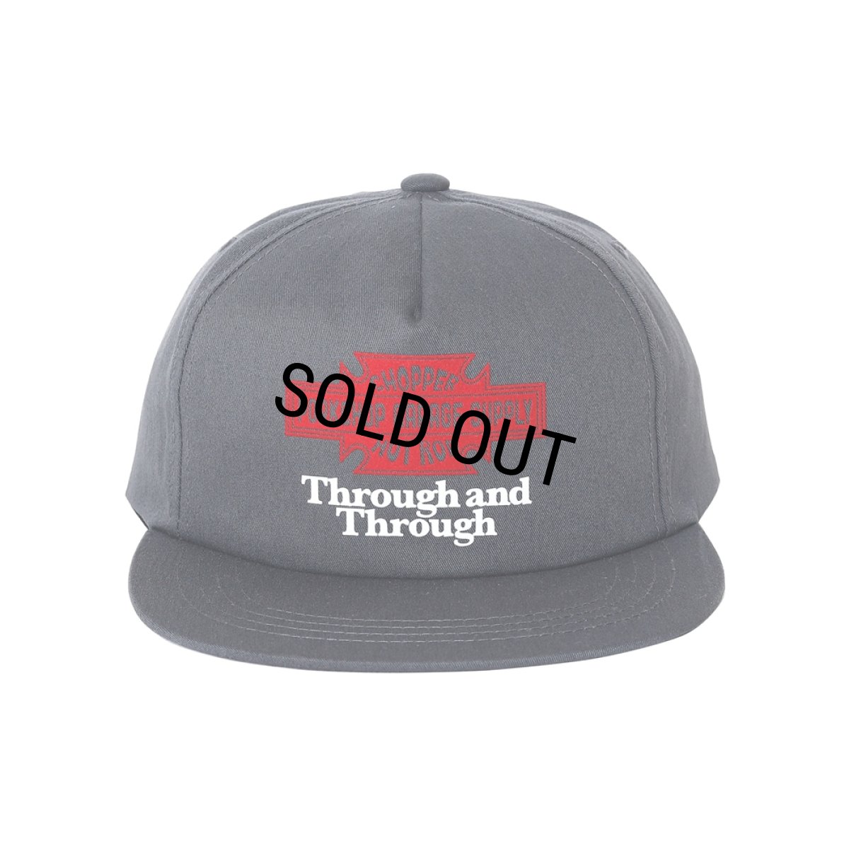 画像1: PORKCHOP/Through and Through CAP（CHARCOAL）［スルーアンドスルーキャップ-25秋冬］ (1)