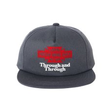 画像1: PORKCHOP/Through and Through CAP（CHARCOAL）［スルーアンドスルーキャップ-25秋冬］ (1)