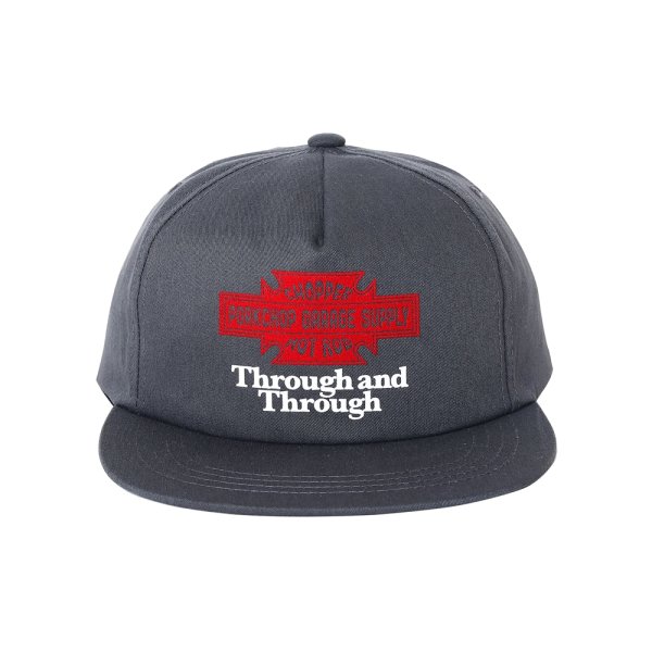 画像1: PORKCHOP/Through and Through CAP（CHARCOAL）［スルーアンドスルーキャップ-25秋冬］
