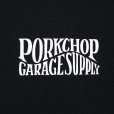 画像4: PORKCHOP/WAVE LOGO L/S TEE（BLACK）［ウェーブロゴ長袖T-25秋冬］