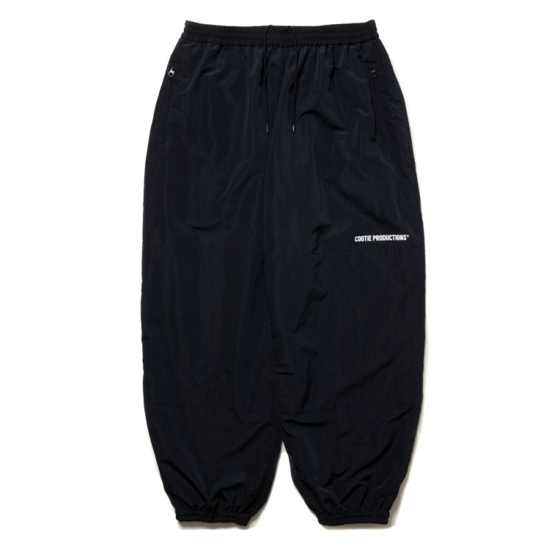 画像1: COOTIE PRODUCTIONS/Nylon Ripstop Training Pants（Black）［ナイロンリップストップトレーニングパンツ-25秋冬］